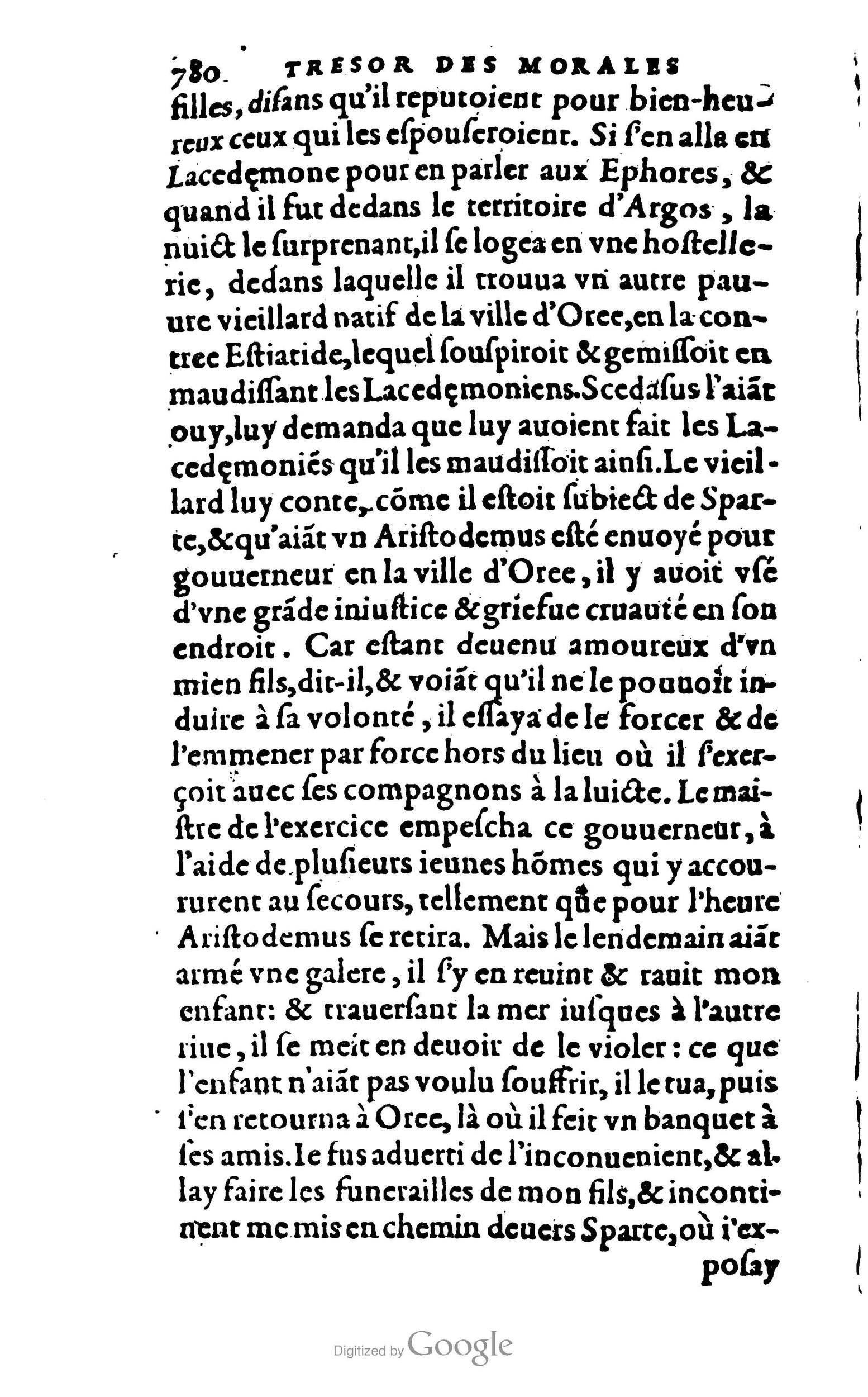 1578 - Jean Poupy - Trésor des morales de Plutarque - BSB Munich