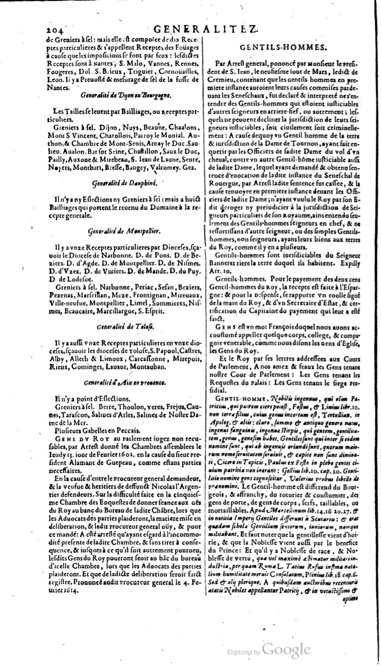 1629 - Veuve Nicolas Buon - Trésor du droit français (21754 T. 2) - BM Lyon