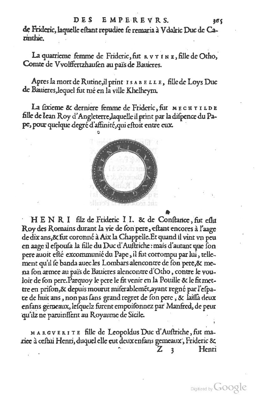 1553 - Jacopo Strada et Thomas Guérin - Épitome du Trésor des antiquités - UGent