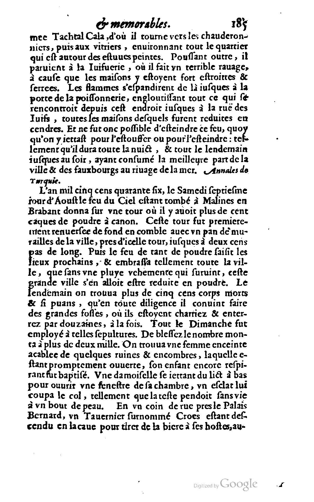 1620 - Samuel Crespin - Trésor d’histoires admirables et mémorables - BCU Lausanne