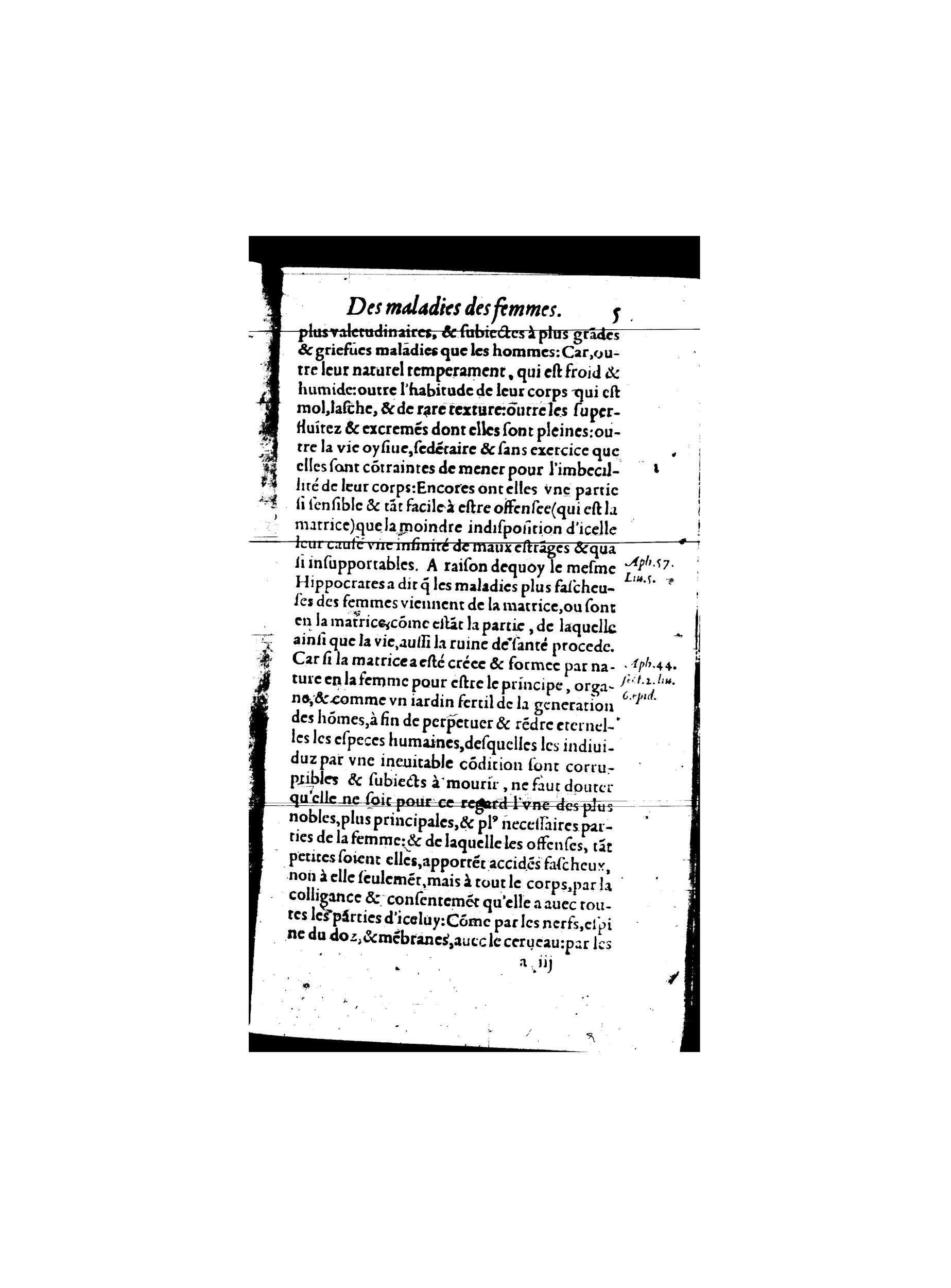 1587 - Jacques du Puis - Trésor des remèdes secrets pour les maladies des femmes - BnF