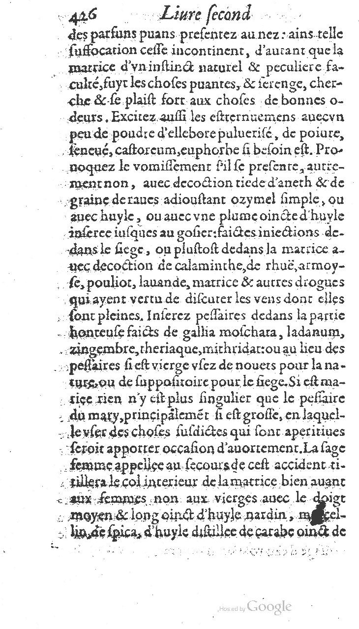 1585 - Jacques du Puis - Trésor des remèdes secrets pour les maladies des femmes - BnF