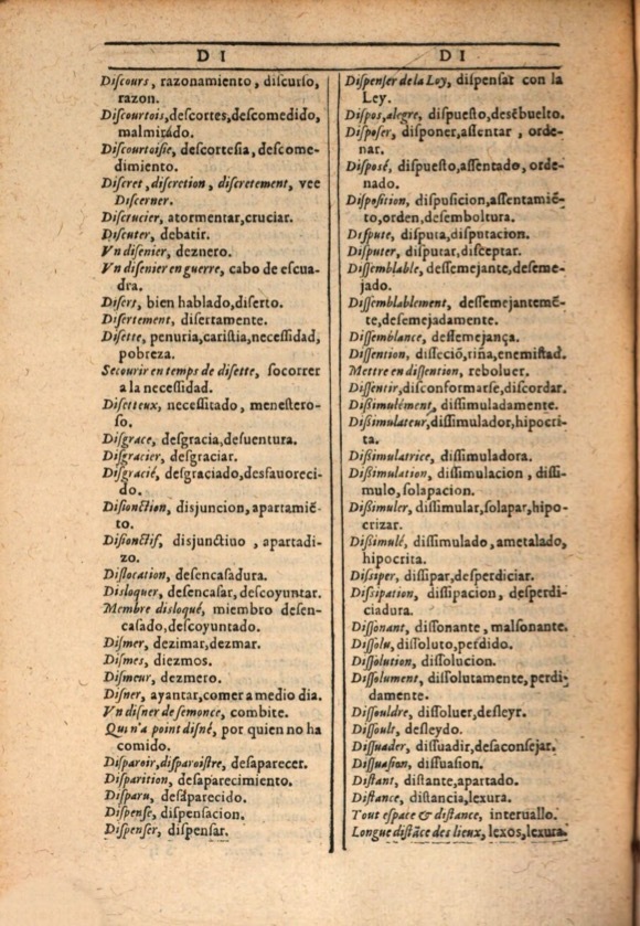 1607 - Marc Orry - Trésor des deux langues espagnole et française (Première et Seconde parties) - ÖNB Wien
