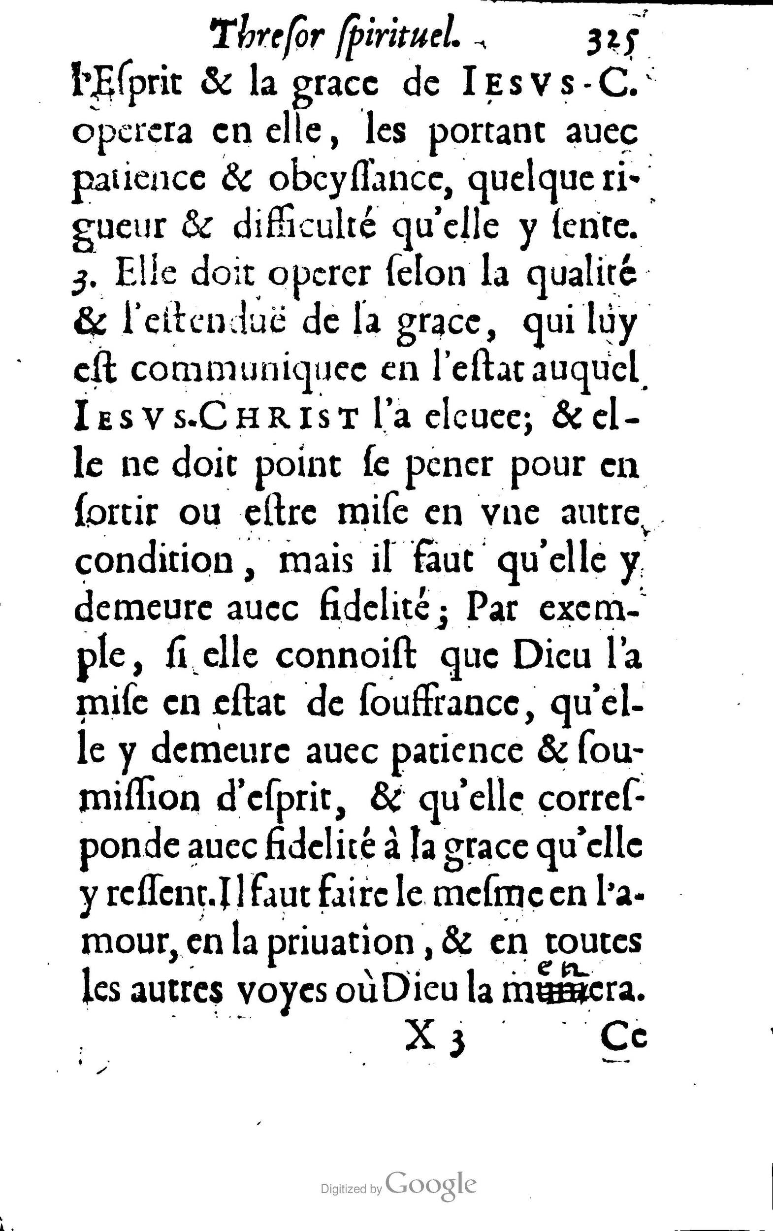 1633 - François Waudré - Trésor spirituel contenant les excellences du christianisme - BM Lyon