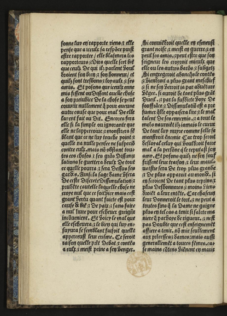 1497c. - Antoine Vérard - Trésor de la cité des  dames - Bibliothèque Mazarine