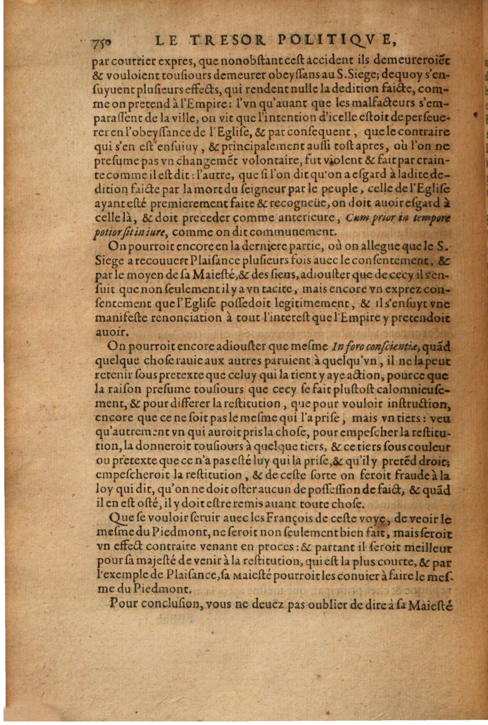 1608 - Thierry Rolin - Trésor politique - Augsbourg