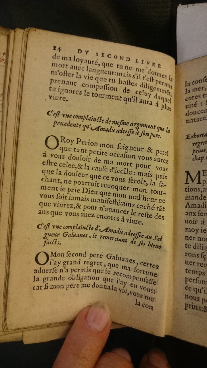 1606 - Jean Antoine Huguetan - Trésor des Amadis - British Library