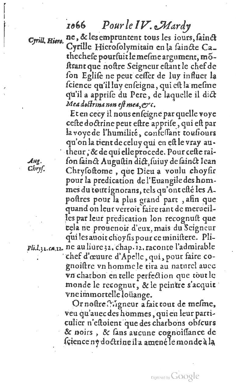 1607 - Nicolas Du Fossé - Trésor quadragésimal - T 01 - BM Lyon
