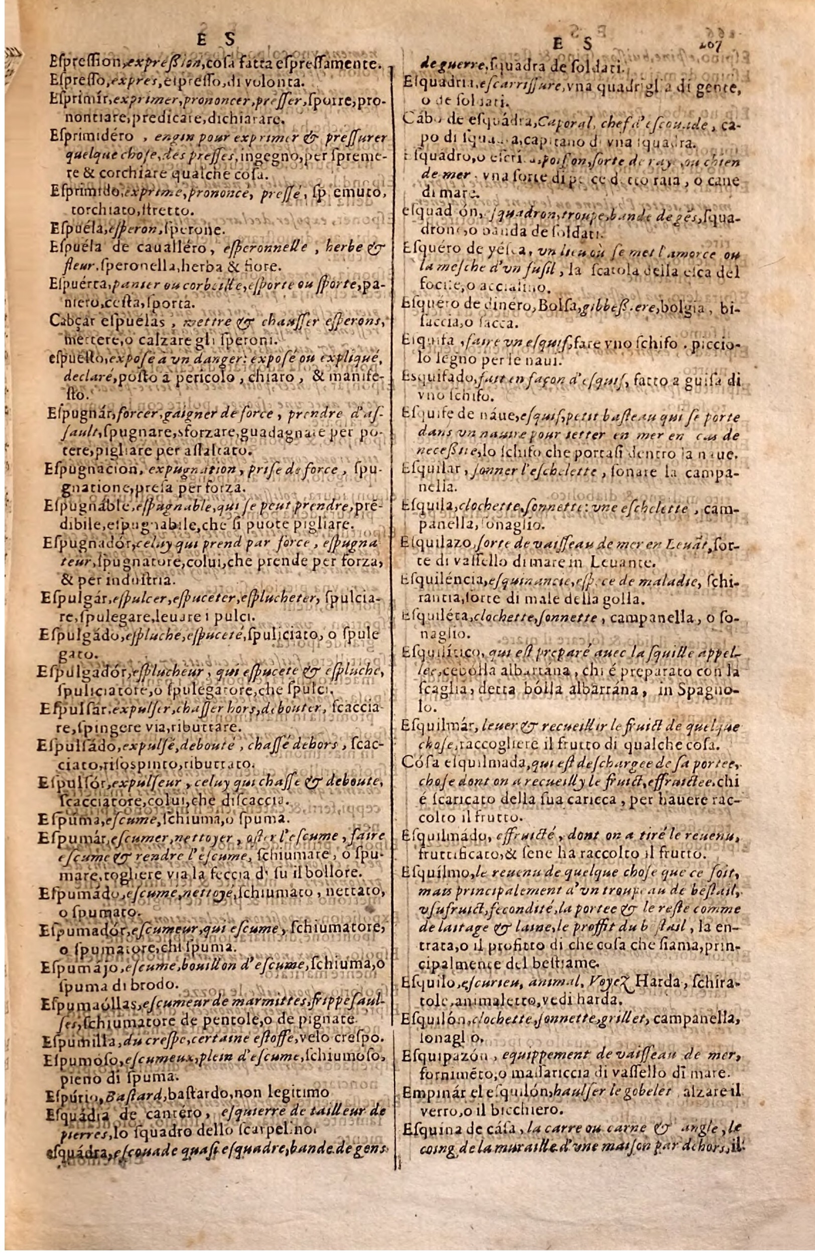 1627 - Jacques Crespin - Trésor des trois langues - Regensburg