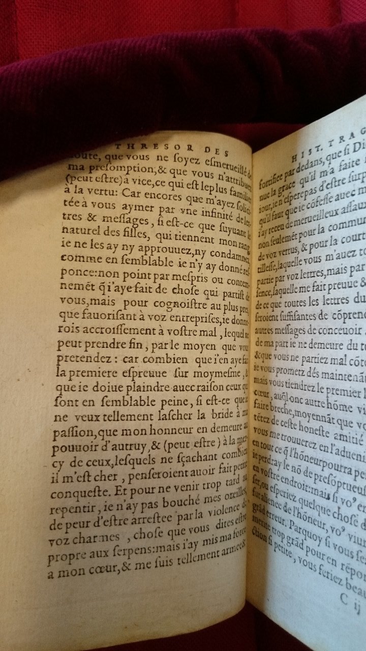 1581 - Pierre Le Voirier et Gervais Mallot - Trésor des histoires tragiques - BnF Richelieu