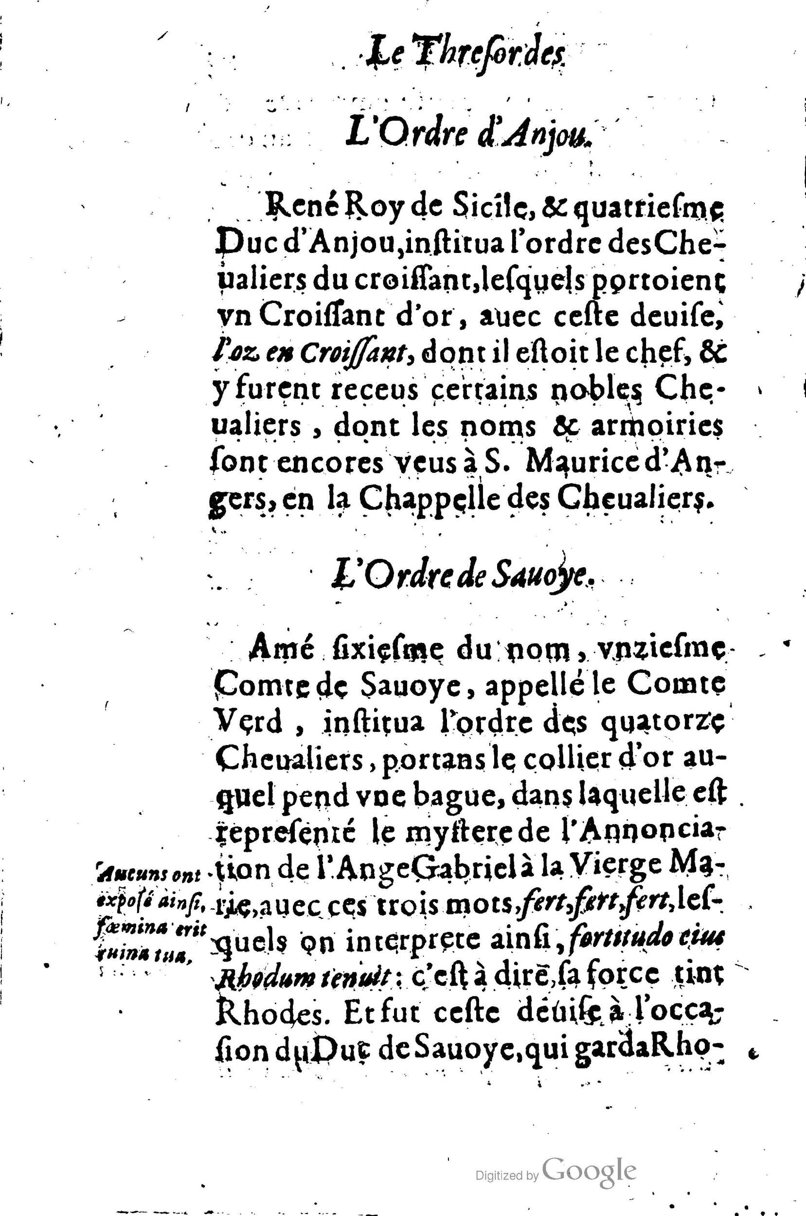 1619 - Jean Corrozet - Trésor des histoires de France - BSB Munich