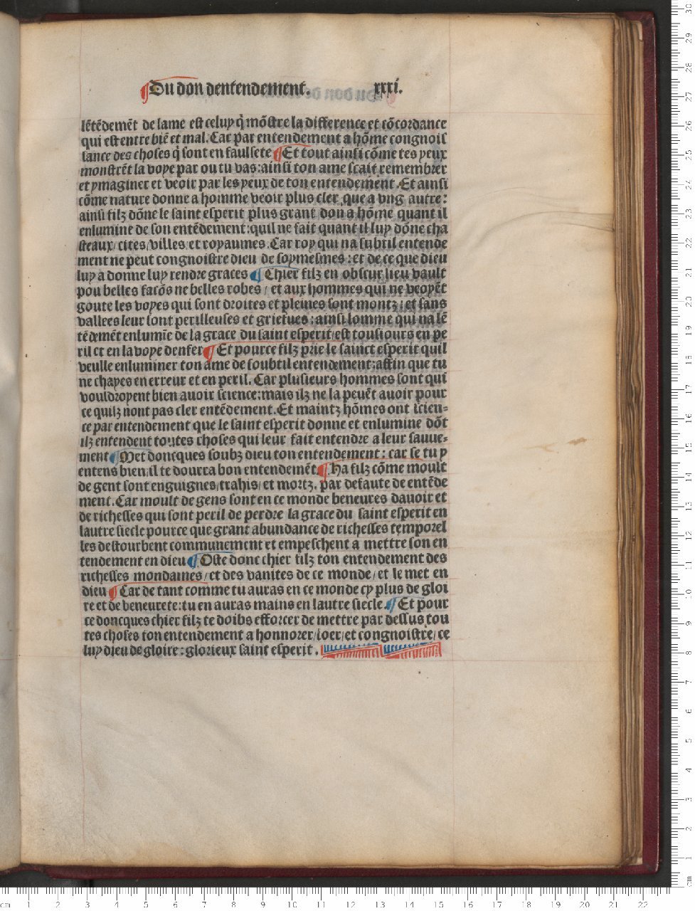 1482 - [Jean Du Pré] - Trésor des humains - Bibliothèque Sainte-Geneviève
