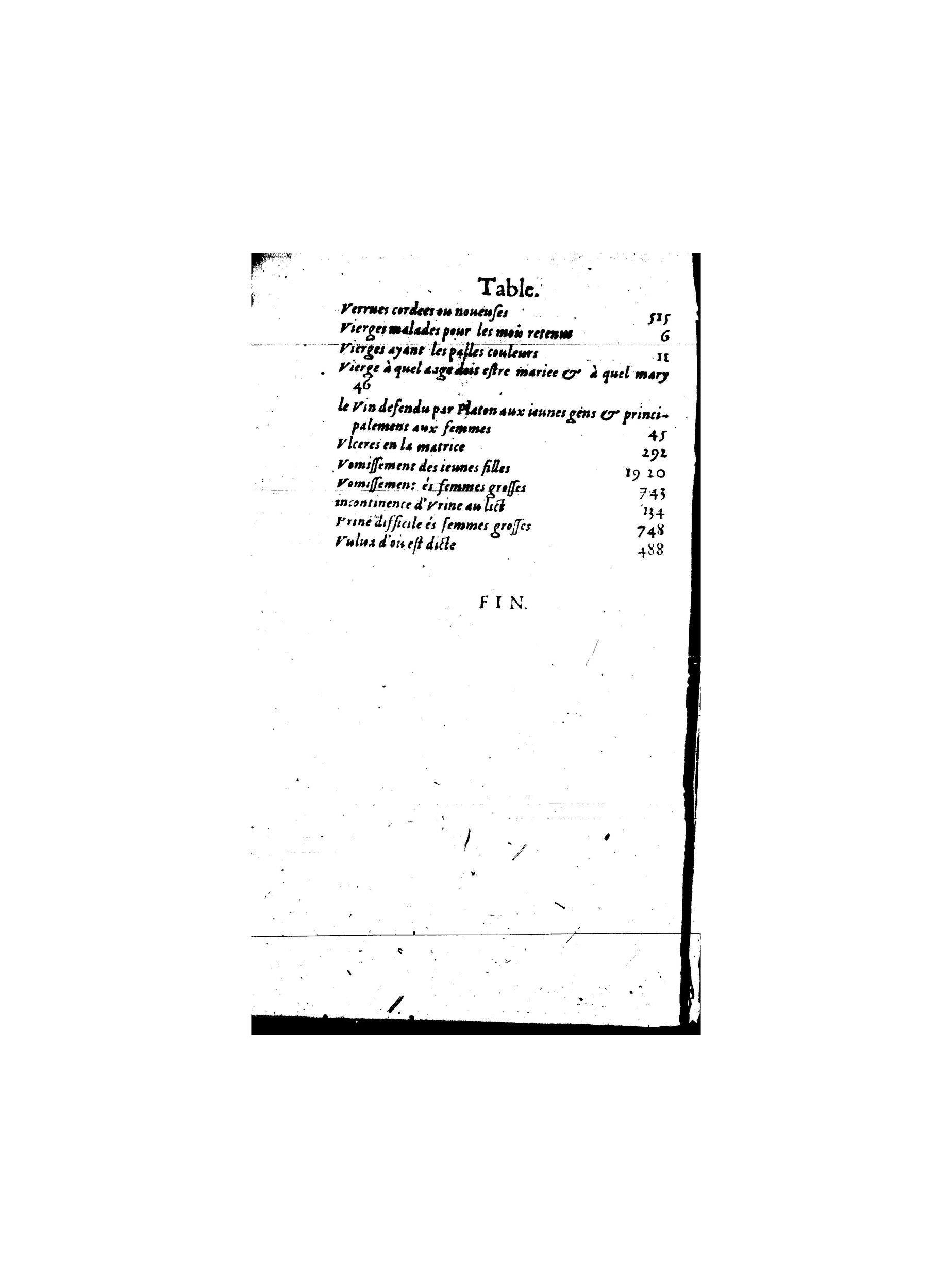 1587 - Jacques du Puis - Trésor des remèdes secrets pour les maladies des femmes - BnF 1587 - Jacques du Puis - Trésor des remèdes secrets pour les maladies des femmes - BnF