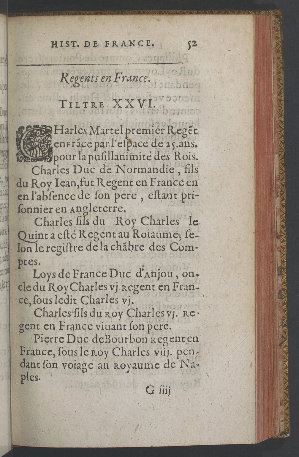 1603 - Galiot Corrozet - Trésor des histoires de France - BnF Tolbiac