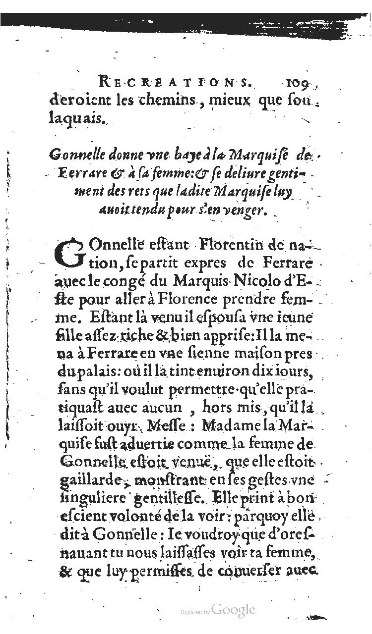 1627 - Jean Delamare - Trésor des récréations - BSB Munich