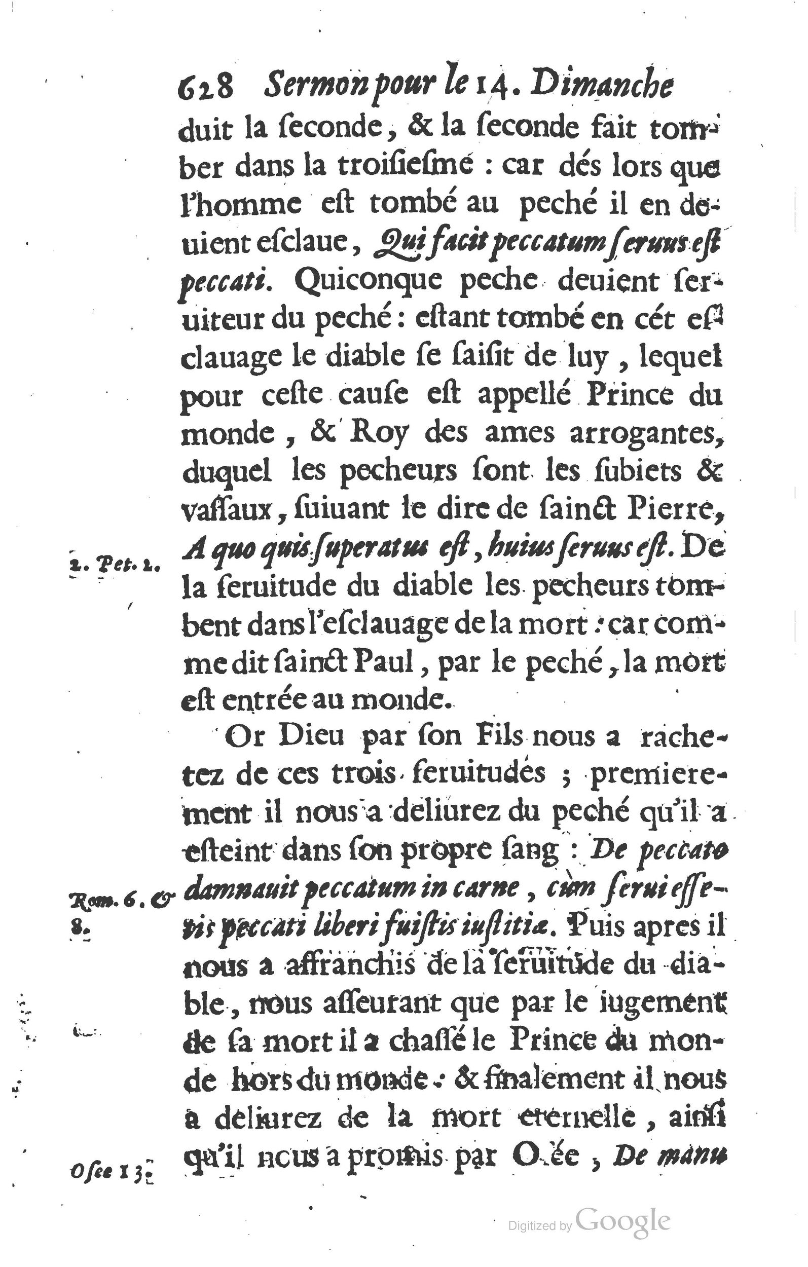 1629 - Manassés de Préaulx - Sermons ou Trésors de la piété chrétienne - BM Lyon