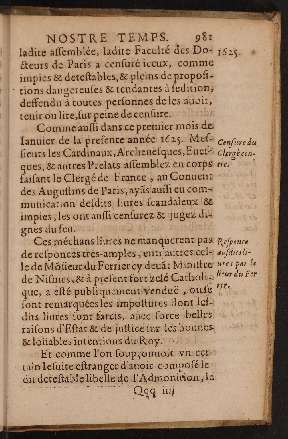1626 - Joseph Bouillerot - Trésor de l’histoire générale de notre temps - BnF Arsenal