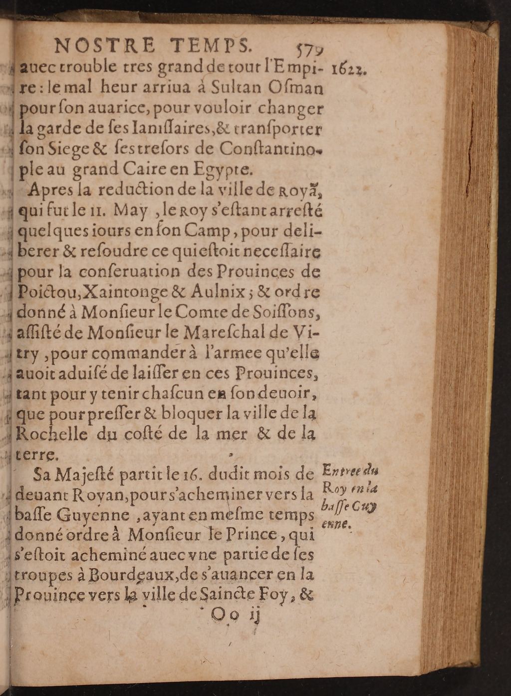 1626 - Joseph Bouillerot - Trésor de l’histoire générale de notre temps - BnF Arsenal