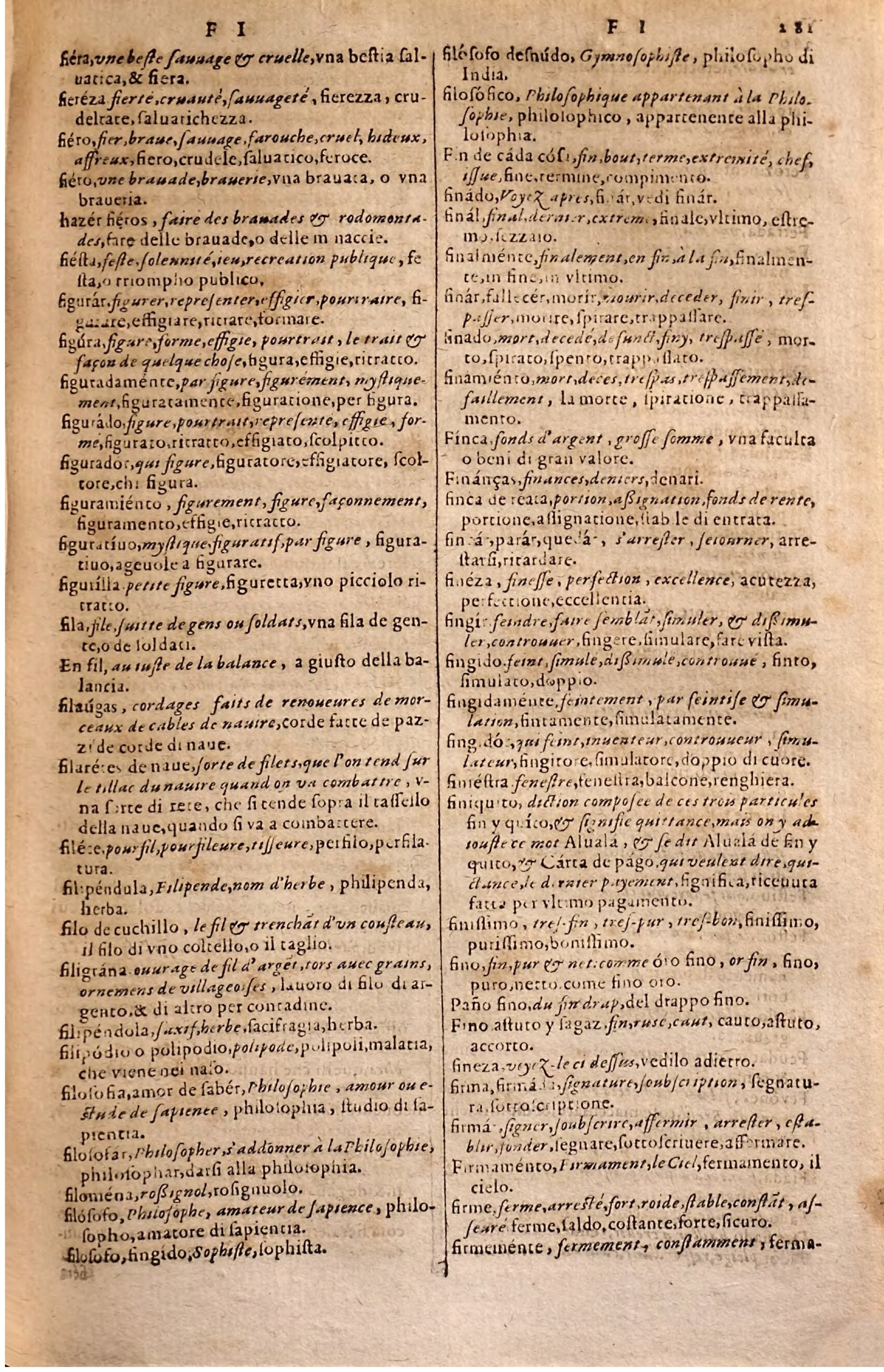 1627 - Jacques Crespin - Trésor des trois langues - Regensburg