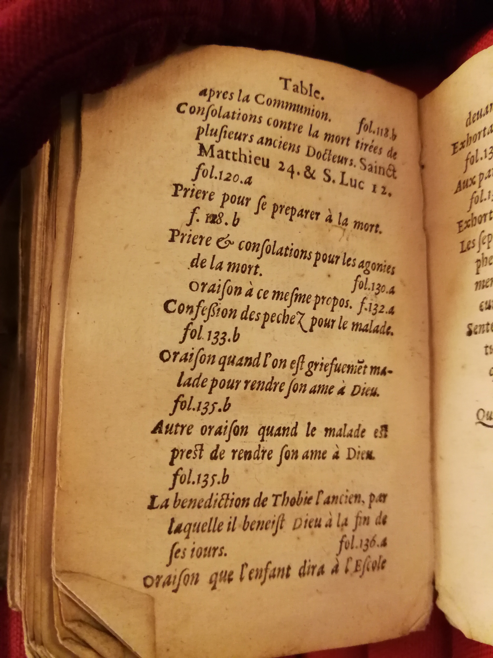 1598 - Barthélemy Macé - Trésor des prières, oraisons et instructions chrétiennes - Bibliothèque Sainte-Geneviève 1598 - Barthélemy Macé - Trésor des prières, oraisons et instructions chrétiennes - Bibliothèque Sainte-Geneviève