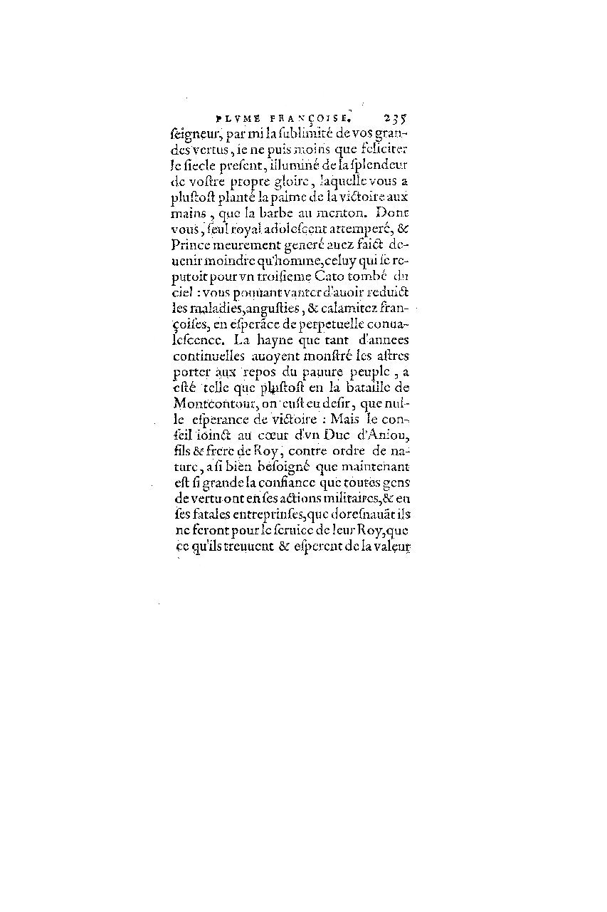 1572 - Nicolas Du Chemin - Finances et Trésor de la plume française - BM Lyon