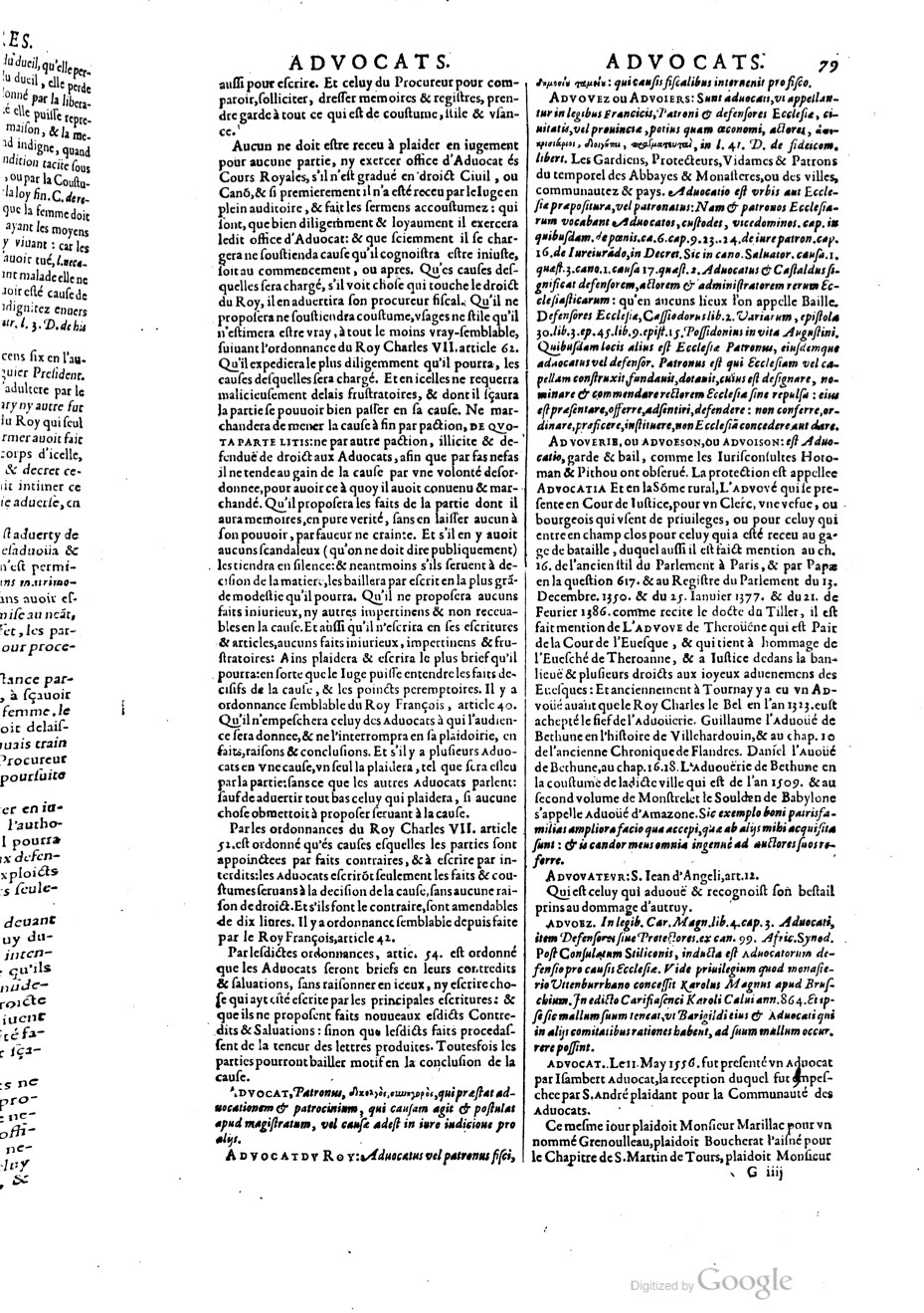 1629 - Veuve Nicolas Buon - Trésor du droit français (29620 T. 1) - BM Lyon
