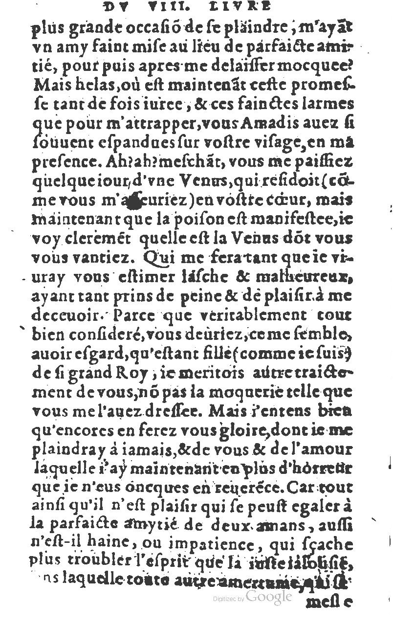 1582 - Jean Huguetan - Trésor des Amadis T. 1 - BM Lyon