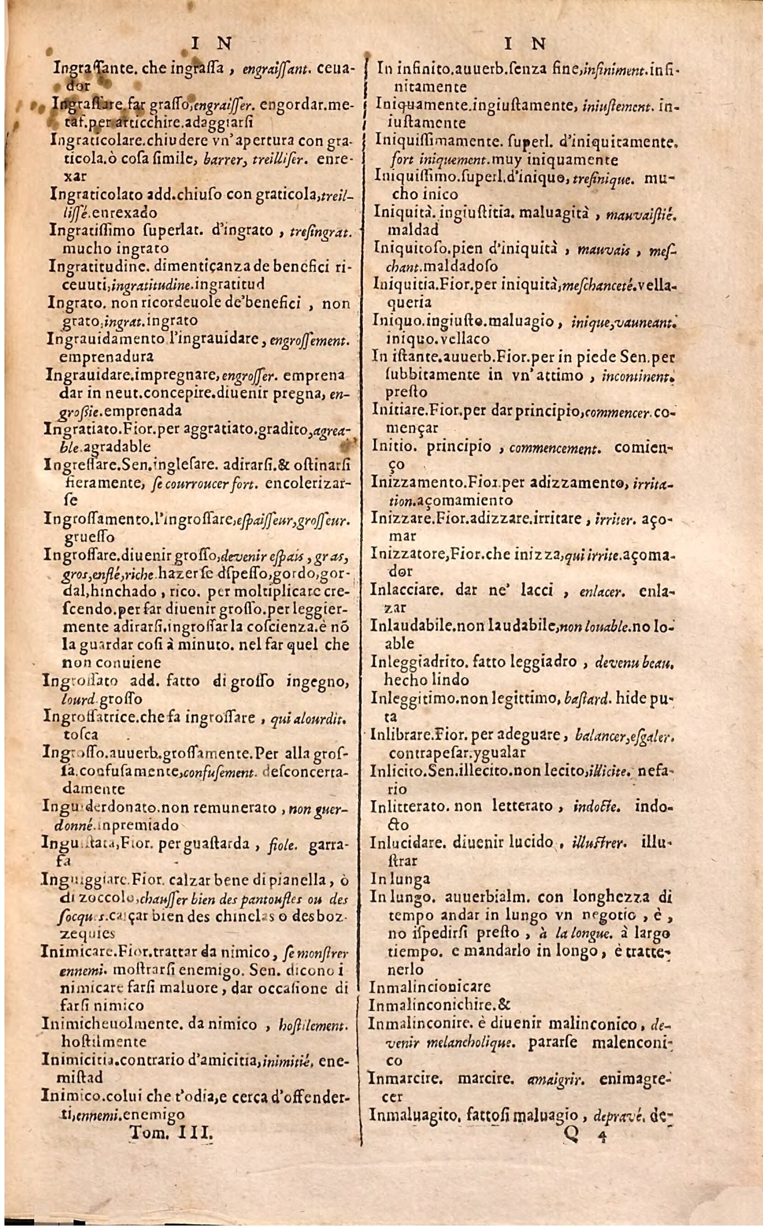 1627 - Jacques Crespin - Trésor des trois langues (Troisième partie) - Regensburg