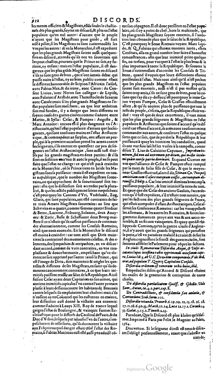 1629 - Veuve Nicolas Buon - Trésor du droit français (21754 T. 1) - BM Lyon