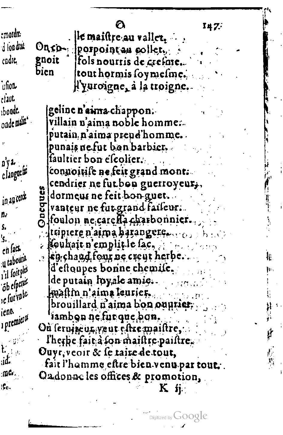 1582 - Nicolas Bonfons - Trésor des sentences dorées - BM Lyon