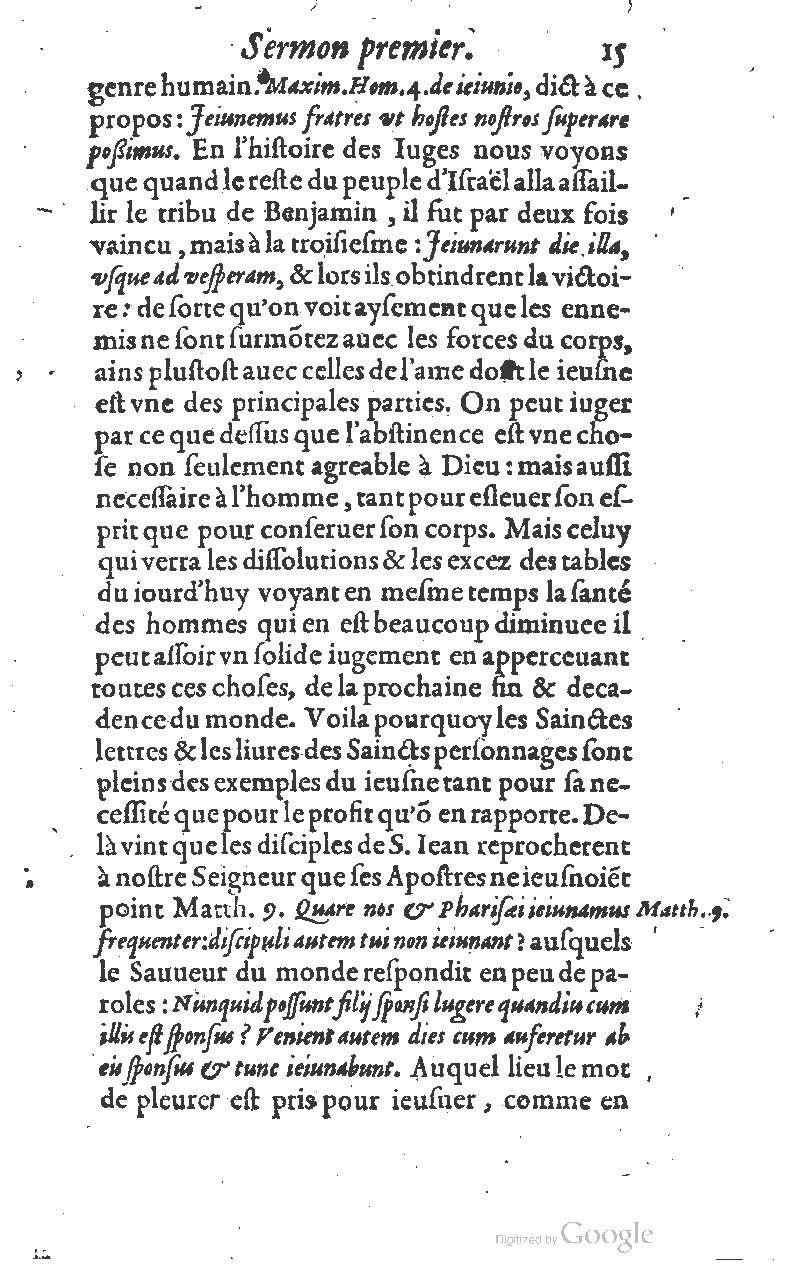 1607 - Nicolas Du Fossé - Trésor quadragésimal - T 01 - BM Lyon 1607 - Nicolas Du Fossé - Trésor quadragésimal - T 01 - BM Lyon