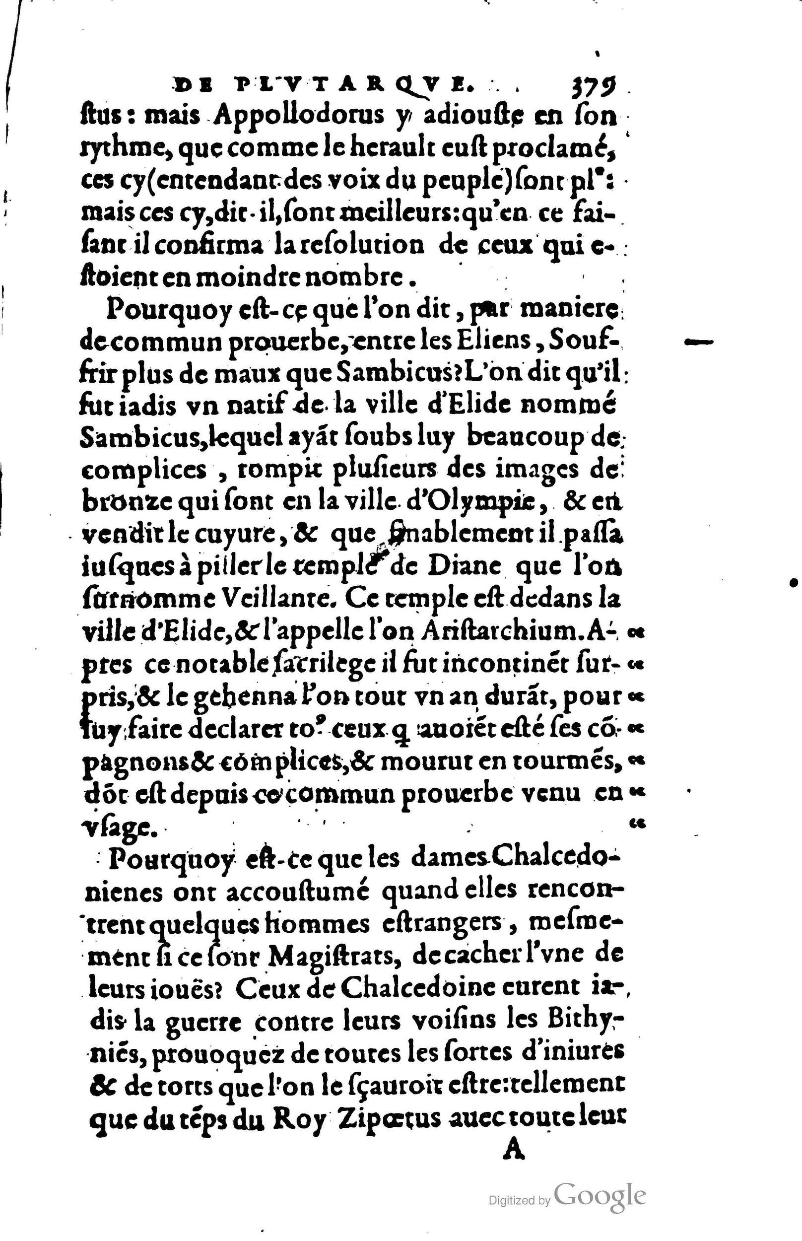1578 - Jean Poupy - Trésor des morales de Plutarque - BSB Munich 1578 - Jean Poupy - Trésor des morales de Plutarque - BSB Munich