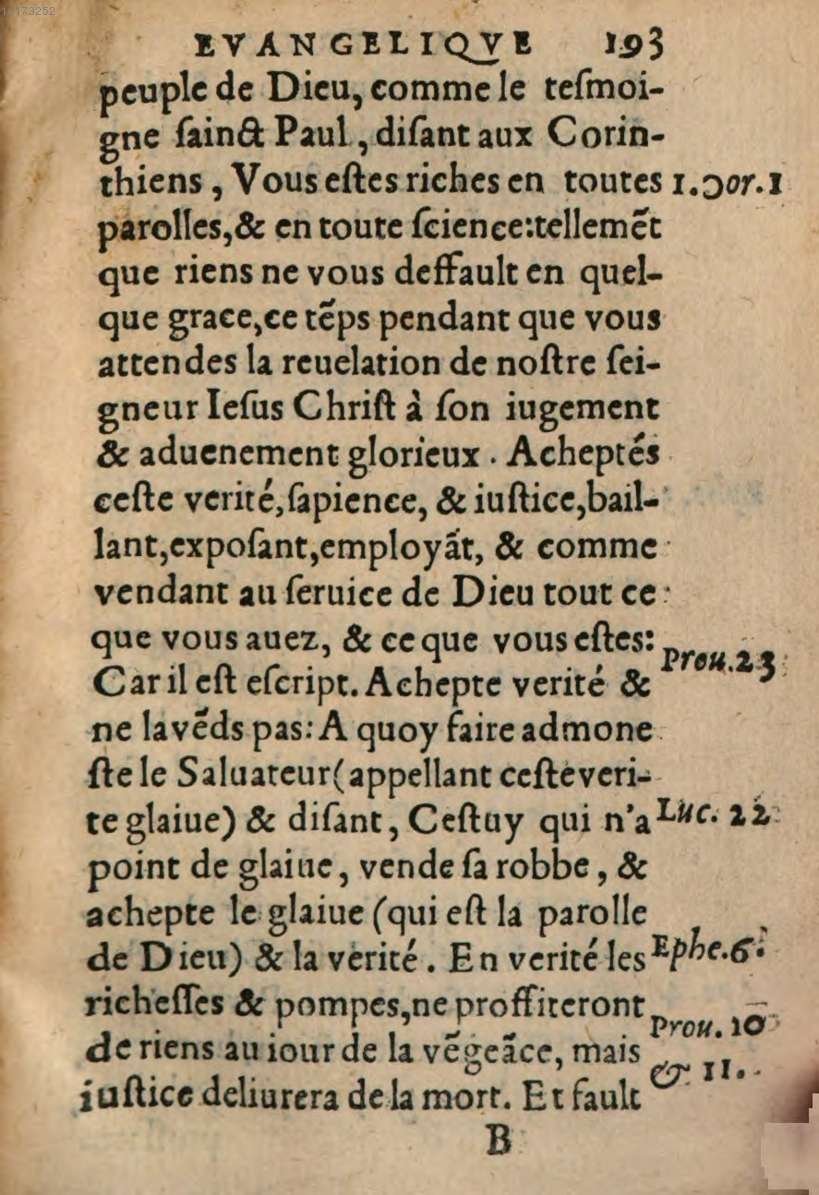 1548 - René Avril et Vivant Gaulterot - Perle précieuse évangélique et Trésor divin - BSB Munich