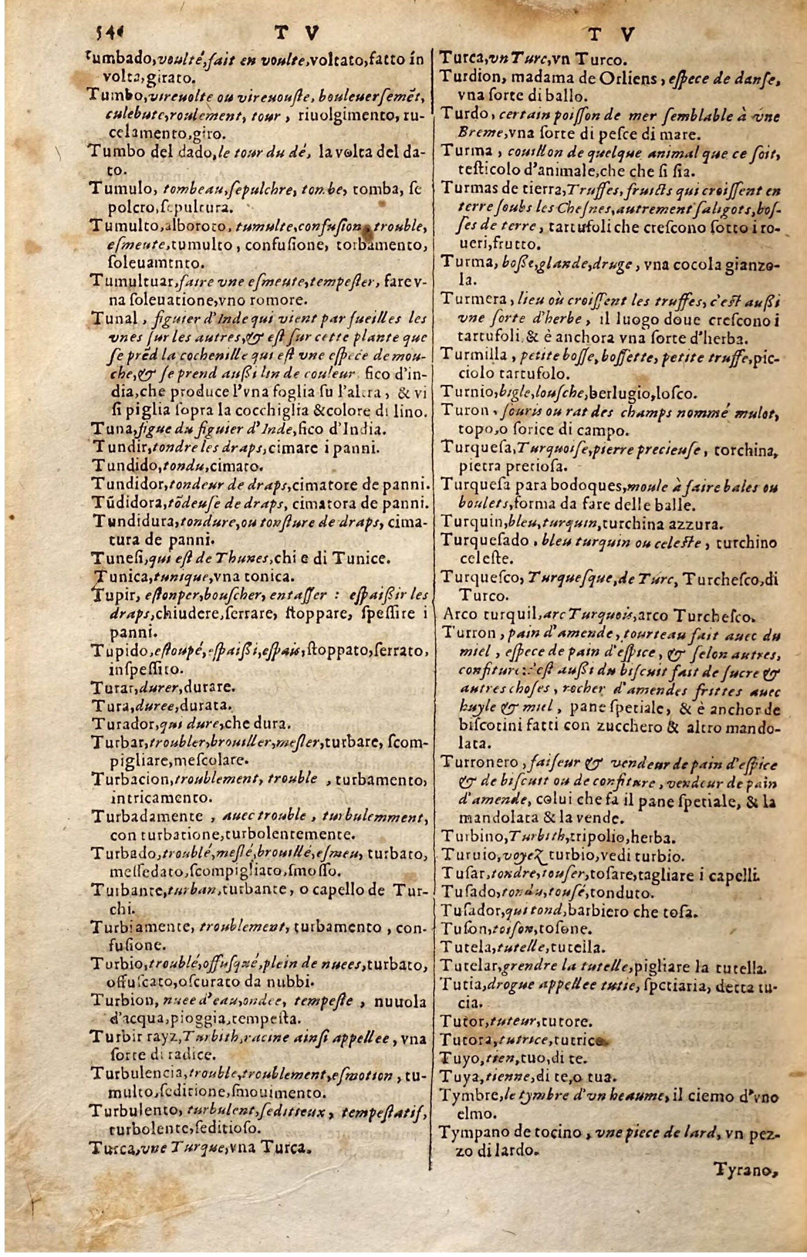 1627 - Jacques Crespin - Trésor des trois langues - Regensburg