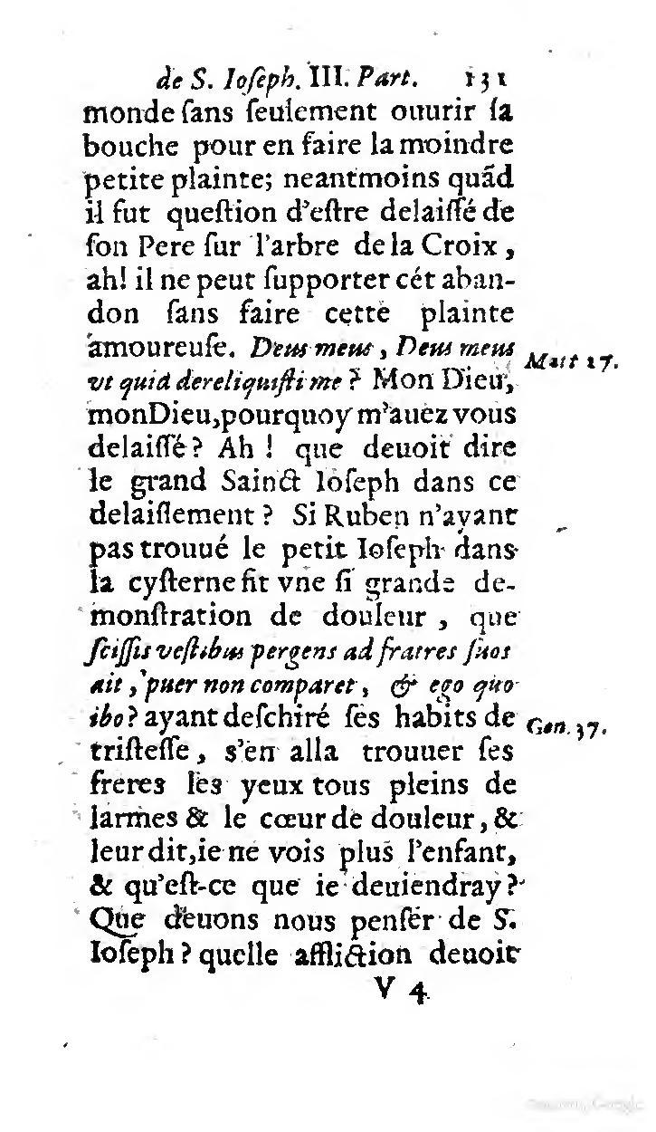 1646 - Jean Piot - Trésor inestimable de Saint-Joseph - BNC Rome