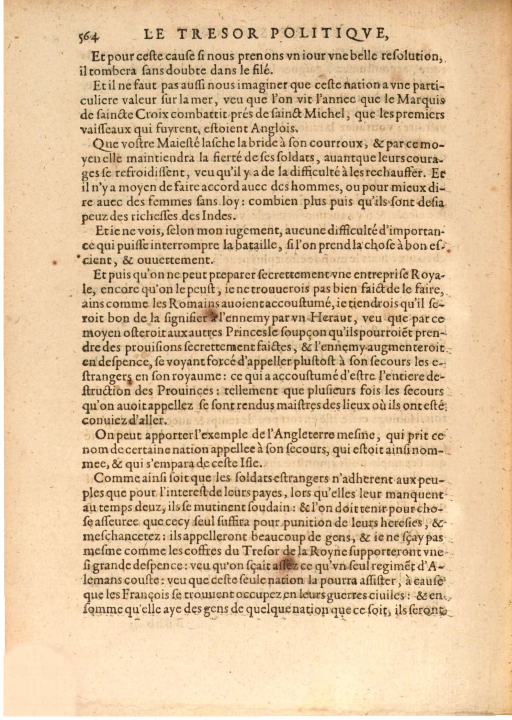 1608 - Nicolas Du Fossé - Trésor politique - BSB Munich