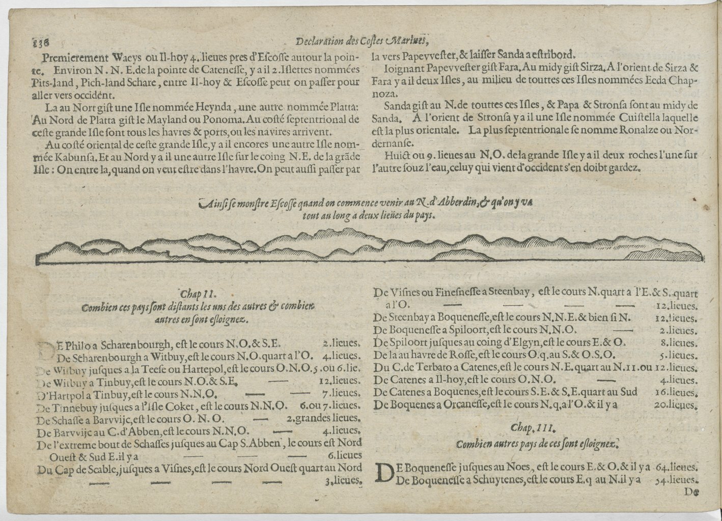 1601 - Bonaventure d’Aseville - Trésorerie ou cabinet de route marinesque - BnF