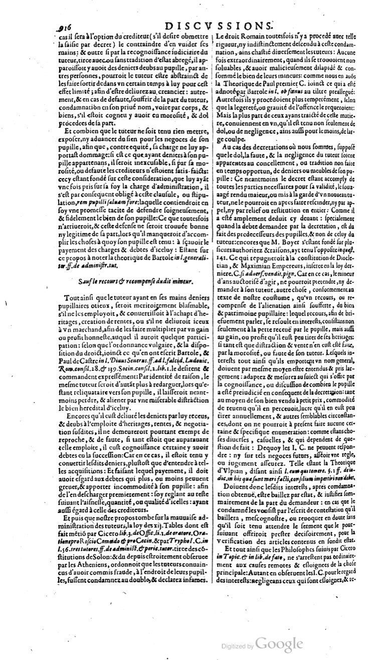 1629 - Veuve Nicolas Buon - Trésor du droit français (29620 T. 1) - BM Lyon