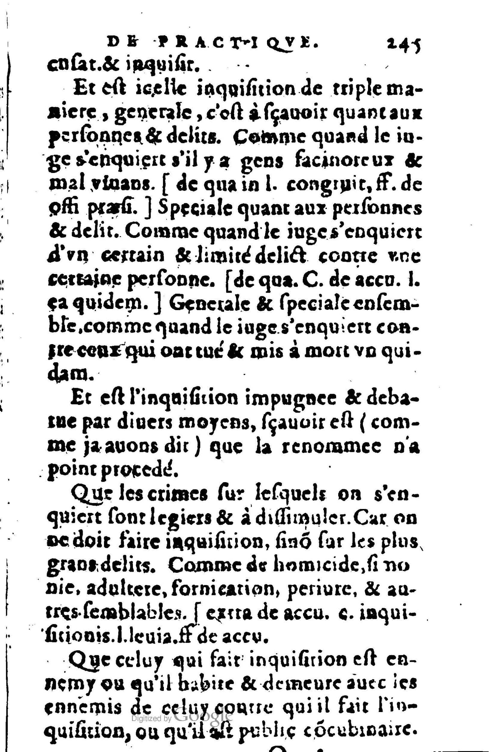1605 - Pierre Rigaud - Trésor de pratique pour les juges - BM Lyon 1605 - Pierre Rigaud - Trésor de pratique pour les juges - BM Lyon