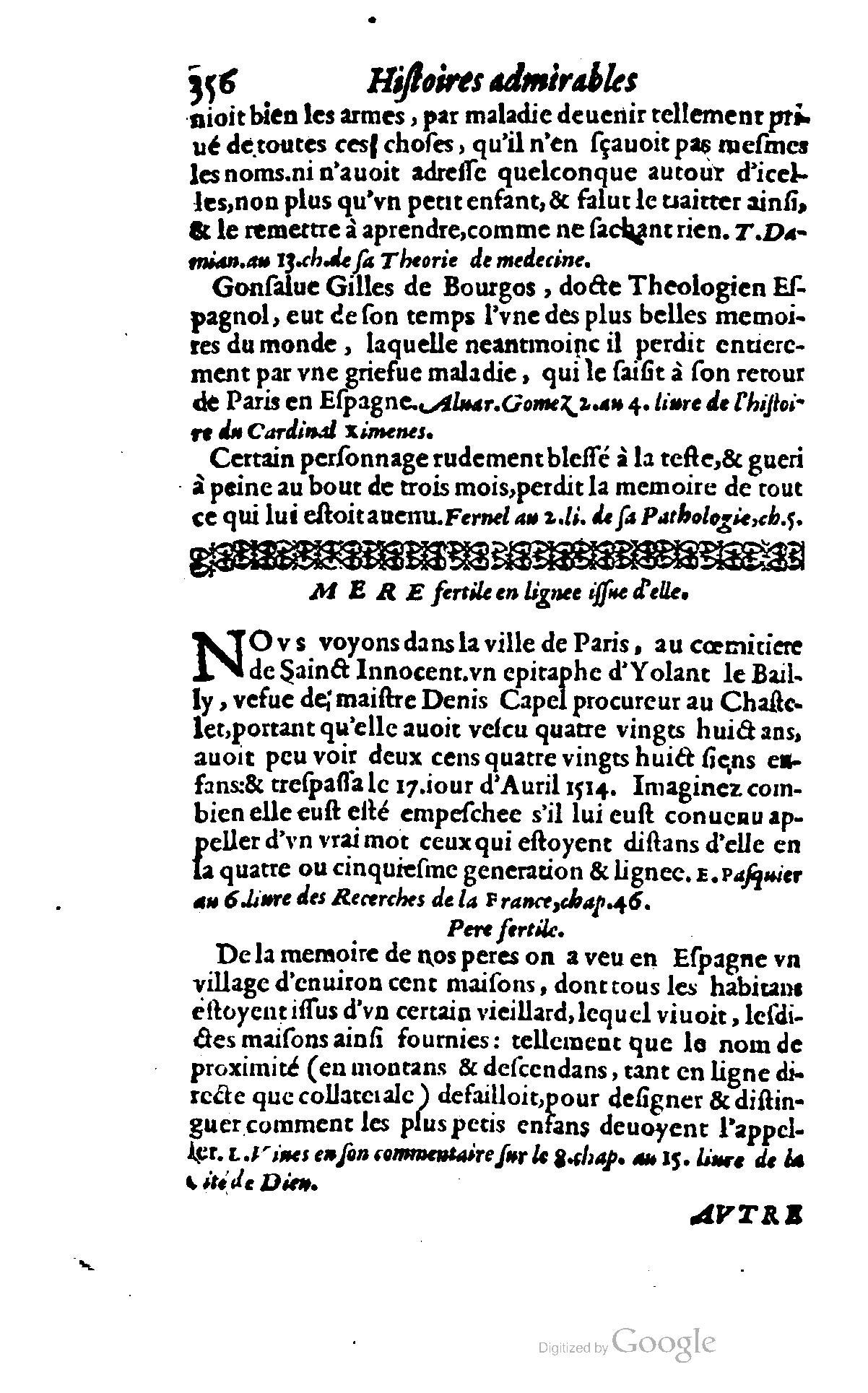 1620 - Samuel Crespin - Trésor d’histoires admirables et mémorables - BCU Lausanne 1620 - Samuel Crespin - Trésor d’histoires admirables et mémorables - BCU Lausanne