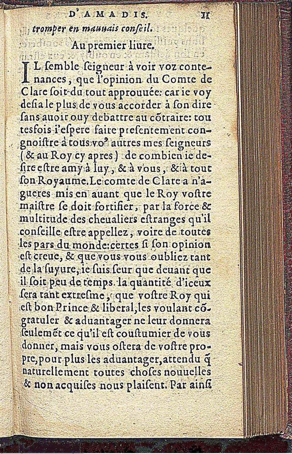 1573 - Olivier de Harsy - Trésor des Amadis - Edimbourg 1573 - Olivier de Harsy - Trésor des Amadis - Edimbourg
