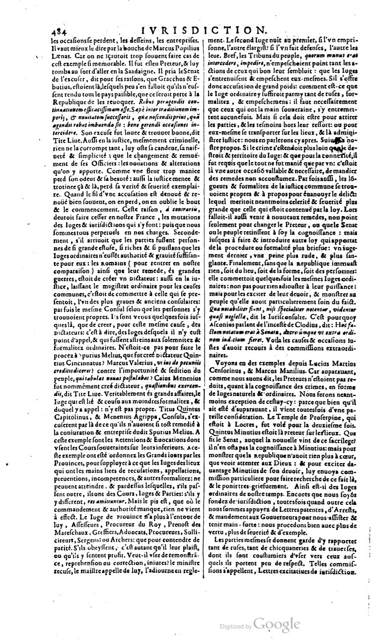 1629 - Veuve Nicolas Buon - Trésor du droit français (21754 T. 2) - BM Lyon