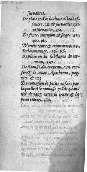 1612 - Thomas Portau - Trésor de chirurgie - BIU Santé