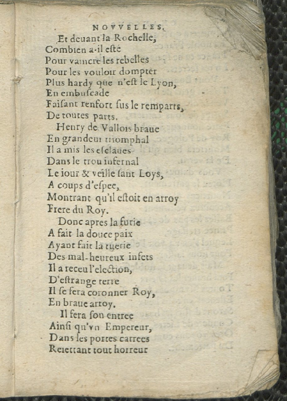 1575 - Pierre Brenouzet - Trésor de tous les recueils de chansons, tant amoureuses, rustiques, que musicales - Det KLG Copenhague