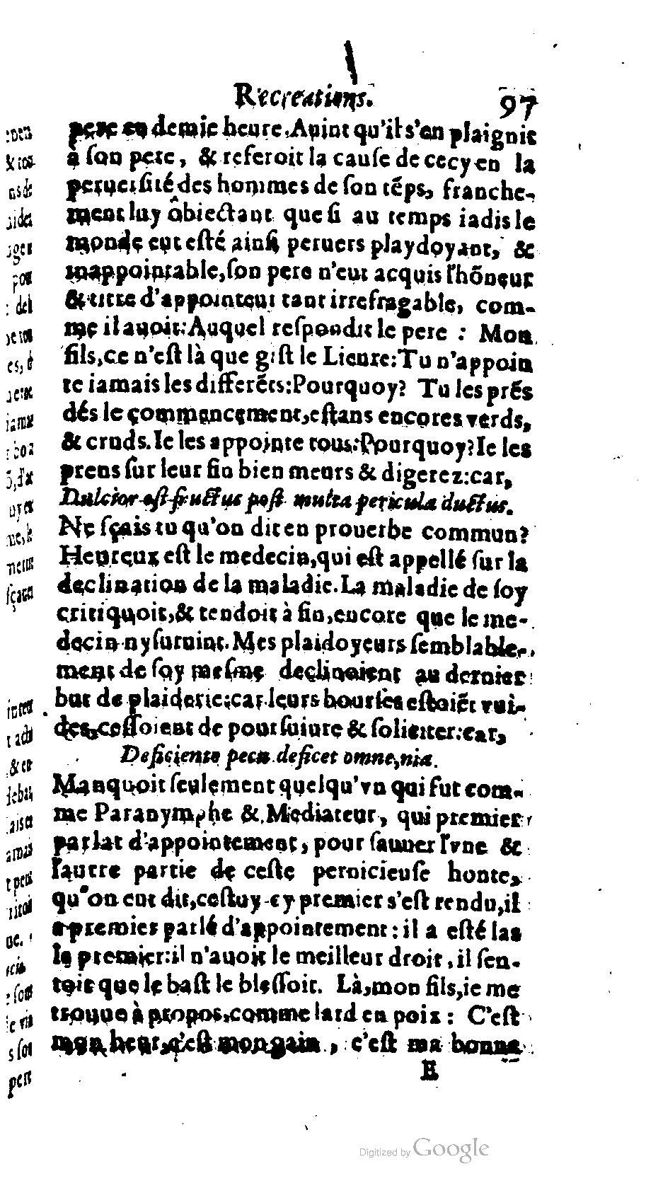 1611 - Romain de Beauvais - Trésor des récréations - BM Lyon 1611 - Romain de Beauvais - Trésor des récréations - BM Lyon
