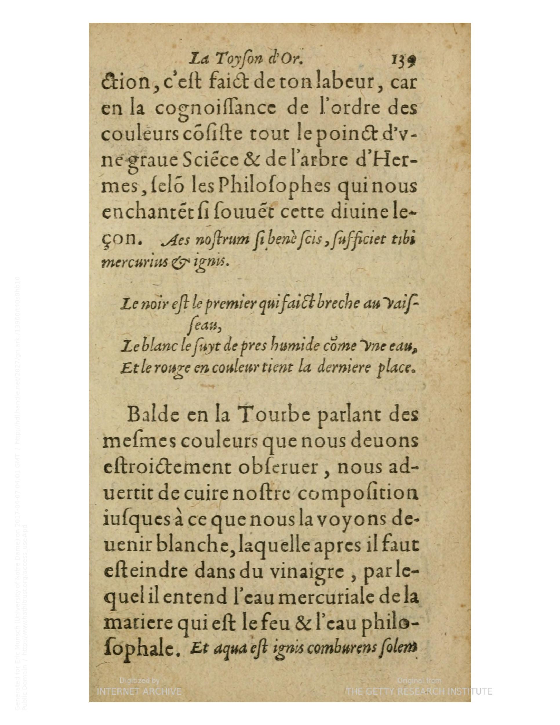 1612 - Charles Sevestre - Toison d’or ou la fleur des trésors - Getty Research Institute