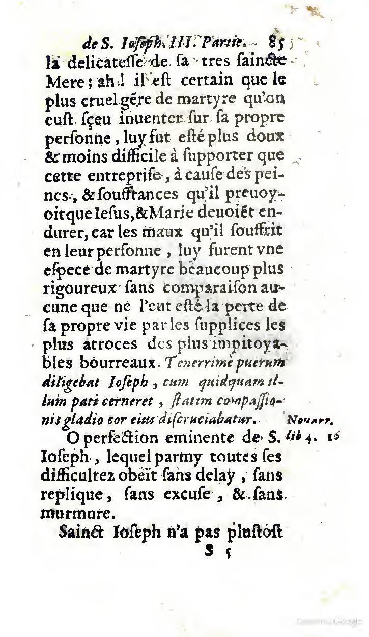 1646 - Jean Piot - Trésor inestimable de Saint-Joseph - BNC Rome