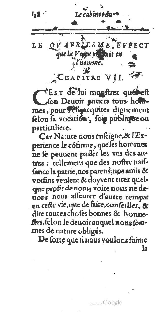 1615 - François Le Fèvre - Cabinet du vrai trésor - BCU Lausanne