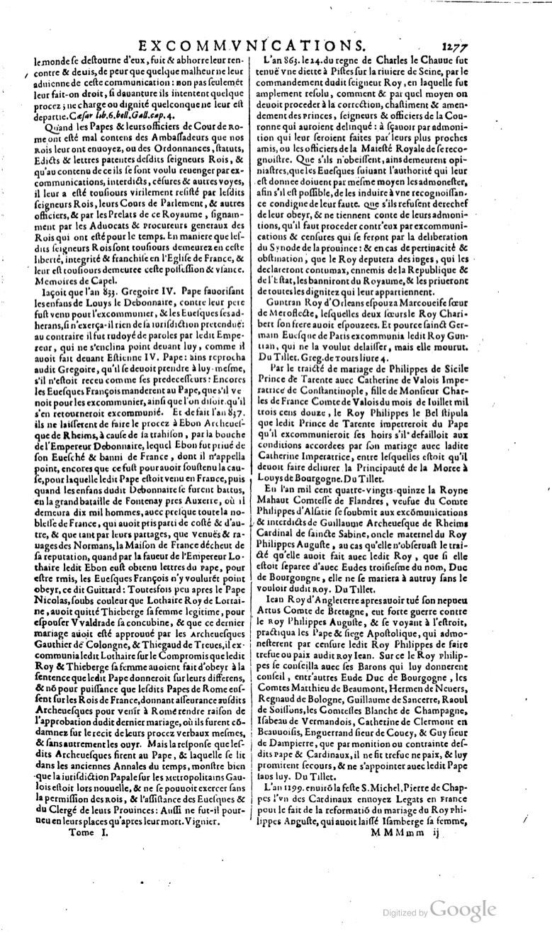 1629 - Veuve Nicolas Buon - Trésor du droit français (21754 T. 1) - BM Lyon