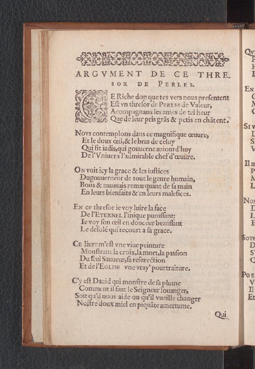 1577 - Jean de Laon - Trésor des 150 psaumes de David - Genève